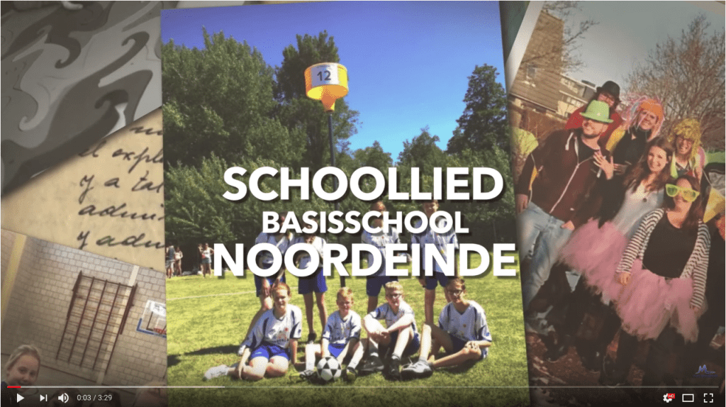 Nieuw Schoollied voor basisschool Noordeinde - Zoetermeer