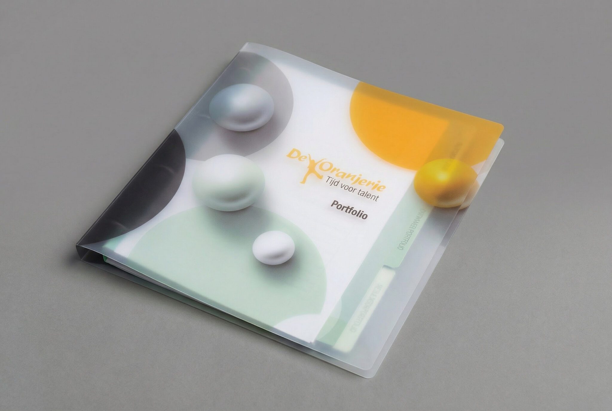 Professionele portfolio map grafisch ontwerp - melange-design.nl